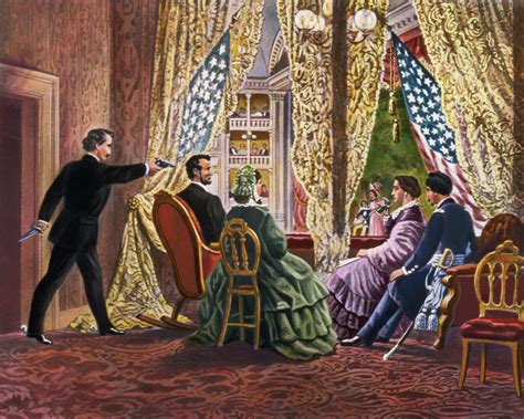 John Wilkes Booth Shooting Lincoln