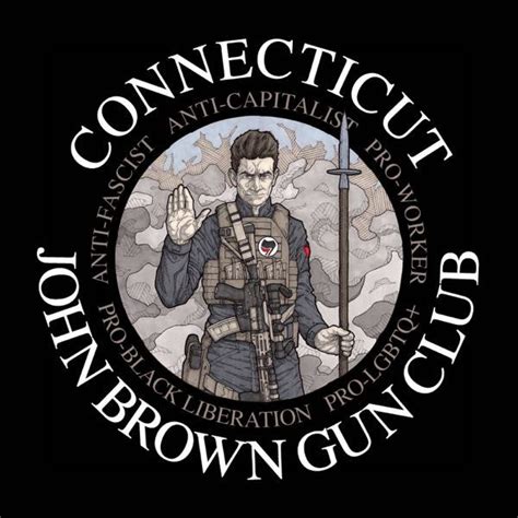 In 2017, he founded the local John Brown Gun Club. It's named after the 19th-century abolitionist. Van Spronsen was the first member. He was earnest and passionate. Aaron says that helped win over .... 