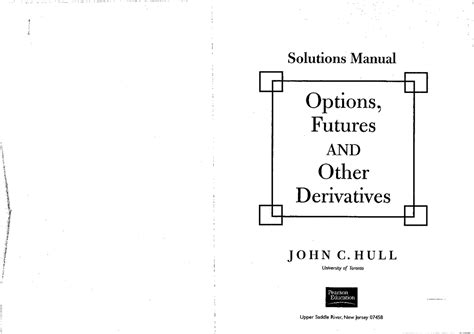 John c hull solutions manual 6th edition. - Bmw r 1150 r1150 r manuale officina riparazioni.