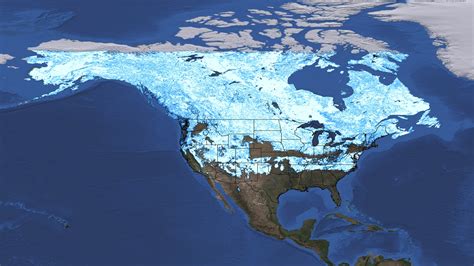 Current Snow Depth. About This Map. This map displays current snow depth according to the National Oceanic and Atmospheric Administration (NOAA)National Snow Analyses (NSA). The NSA are based on modeled snow pack characteristics that are updated daily using all operationally available ground, airborne, and satellite observations.. 