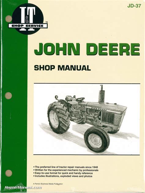 John deere 1020 1520 1530 2020 2030 trattore i t service officina manuale di riparazione jd 37. - Manuale di salute di prentice hall.