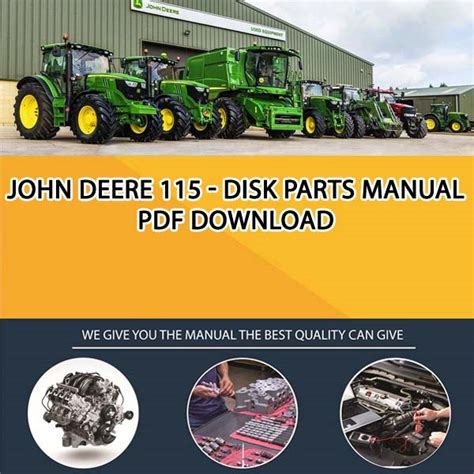 John deere 115 disk oma41935 issue j0 oem oem ownerss manual. - Nehemiah the making of a champion study guide.