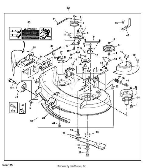 This article provides a comprehensive overview of the John Deere 160 mower deck parts diagram to help you easily identify and replace any damaged or worn-out components. When it comes to maintaining your John Deere 160 mower deck, having a clear understanding of its parts is crucial. The diagram showcases the various components, including the .... 
