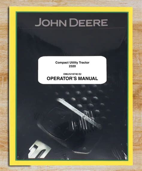 John deere 2320 operator manual holder. - Hitachi ct5081k projection color tv repair manual.