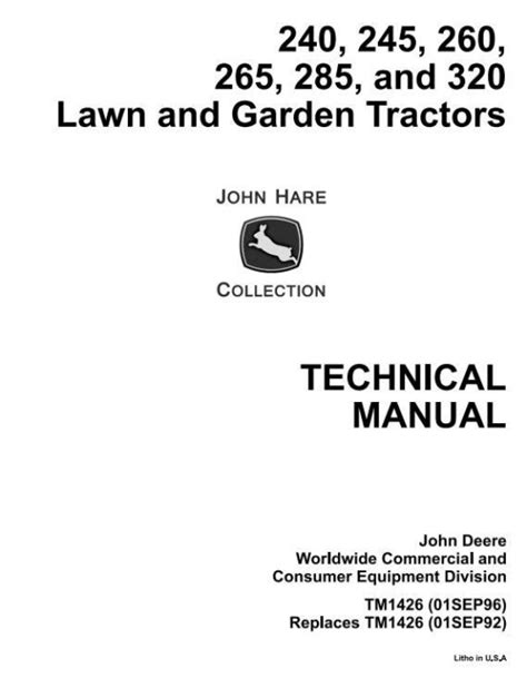 John deere 240 245 260 265 285 320 lawn garden tractors oem service manual. - The school leaderaposs guide to learner centered education.
