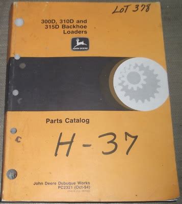 John deere 300d 310d 315d tlb oem teile handbuch. - Toshiba e studio 356 service manual.