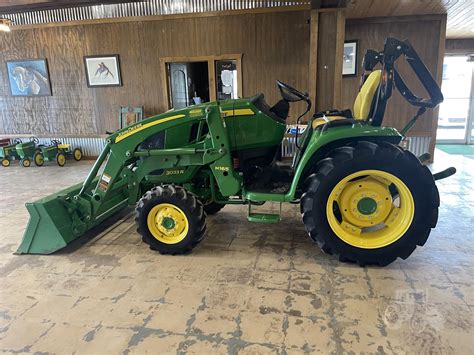 Browse John Deere tractor packages for sale at Sydenstricker Nobbe in Missouri & Illinois. View specs & price for a 3033R compact utility tractor & 300R loader. Home; New Equipment . ... New 3033R Tractor | Yellowstone Package 300R Loader. 3033R Compact Utility Tractor REQUEST A QUOTE; Starting at: $34,595. As Low As $425/month**