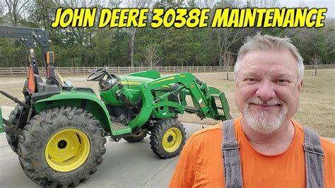 John deere 3038e maintenance schedule. replace factory coolant. Flush cooling system and replace coolant with John Deere COOL-GARD II engine coolant. See your John Deere Dealer for service, or to order a John Deere Coolant Test Kit. (3.9 Quart Capacity) JOHN DEERE 1023E & 1025R SERVICE SCHEDULE s s s s Check tire air pressure. (Front MAX 22 PSI, Rear MAX 20 PSI) … 