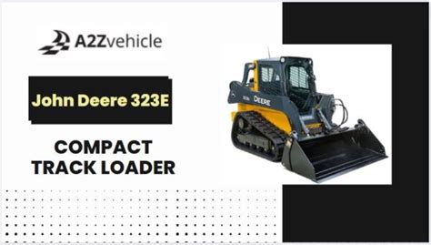 E-SERIES COMPACT TRACK LOADERS. 319E/323E. Refined using voice-recognition technology. When our customers express their opinions, we listen. In the E-Series …. 