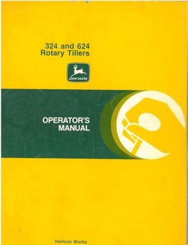 John deere 324 624 rotary tillers oem operators manual. - Polaris trail boss 250 manual 92 model.