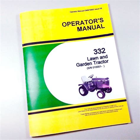 John deere 332 garden tractor manual. - The praeger handbook of veterans health 4 volumes history challenges issues and developments.