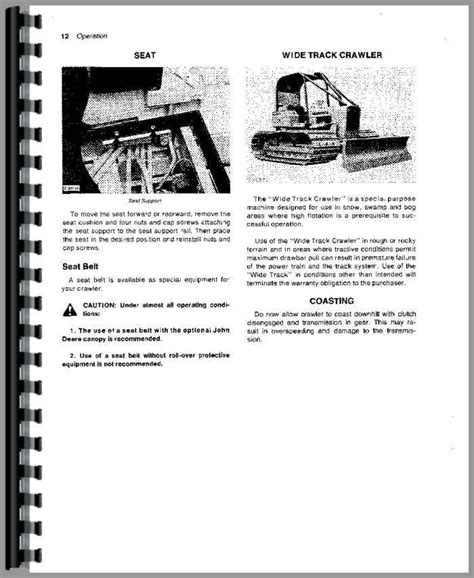 John deere 350 b bulldozer manual. - Job hazards analysis for manual excavation.