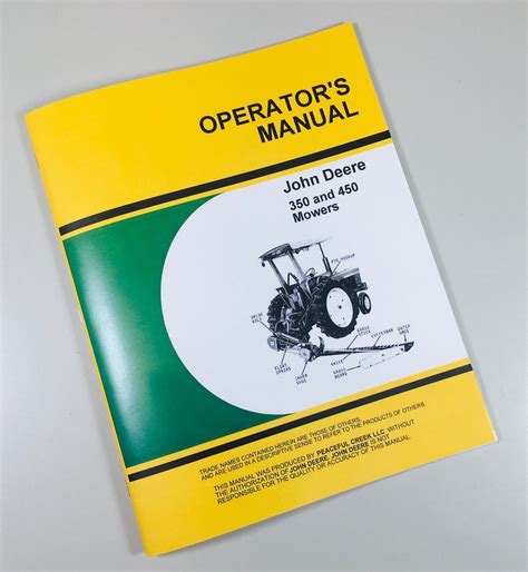 John deere 350 sickle mower manual pdf. The earlier model 350 had a yellow cutter bar. Our 350 got us through some thick Coastal Bermuda last year with no problem behind "Big John" our '55 model 70 diesel. Easy mowing with a 350 mower behind a 50hp tractor. Price range varies: paid $600 for the two we bought in June; paid $750 for "Nelson" this month. 