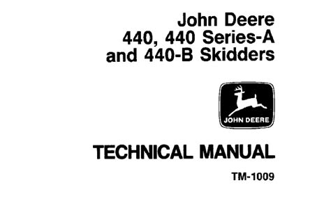 John deere 440 a skidder service manual. - Briggs and stratton 280707 repair manual.