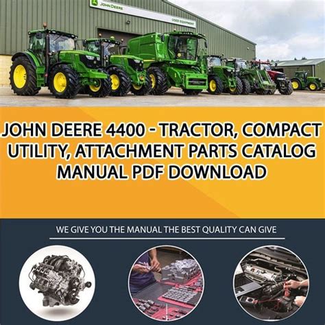 John deere 4400 traktor service handbuch. - Caterpillar model l 330 b lift manual.