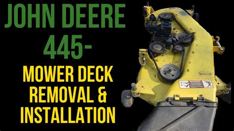 John deere 445 mower deck manual. - Boyds plush animals 2001 collectors value guide.