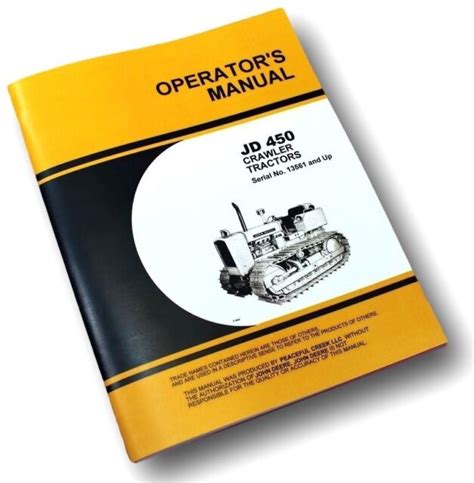 John deere 450 dozer service manual. - G i joe field manual volume 1.