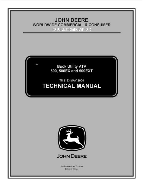 John deere 500 buck atv service manual. - Direito ambiental econômico e a iso 14000.