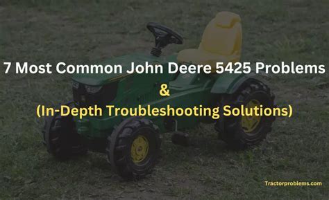 Learn how to service and repair your John Deere 5425 Utility Tractor with this comprehensive guide and parts list. Find out the service intervals, prices, and common parts for your model..