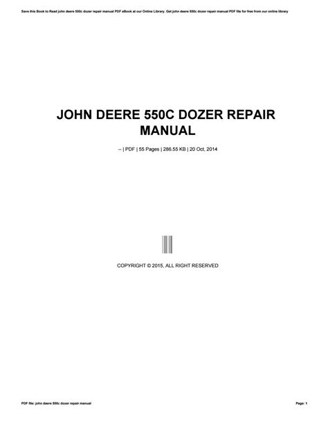 John deere 550c dozer repair manual. - Mazak pc fusion 640 operation manual.