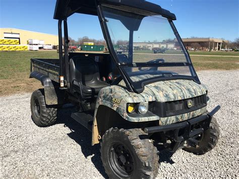 John deere 620i gator. It might have been a different Gator model but worth checking. 2012 JD855D OPS Black Poly Roof, Deluxe Cargo Box, Front and Rear Protection, Power Lift, Front Hood Rack, Rear Screen (homemade), 800 Watt Inverter, 2500lb Winch installed in cargo bed, Front and Rear LED auxiliary lighting (4" square 27 watt), Front and Rear CV Guards, Koplin Side ... 