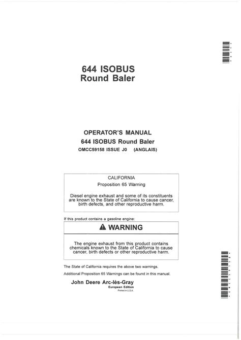 John deere 644 premium baler manual. - Ota guide to documentation writing soap notes ebook.