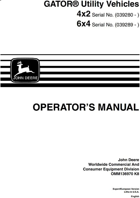 John deere 6x4 diesel gator manual. - Ford crown victoria ltd service manual.