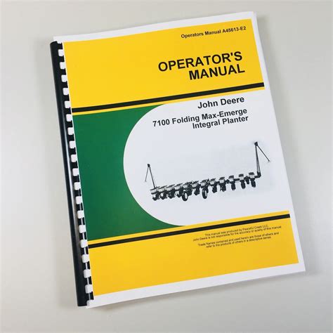 John deere 7100 planter owners manual. - Epson lq 670 impact dot matrix printer service repair manual.