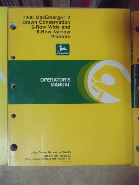 John deere 7200 planter operators manual. - Yamaha yds5 ym2c teile handbuch katalog download.