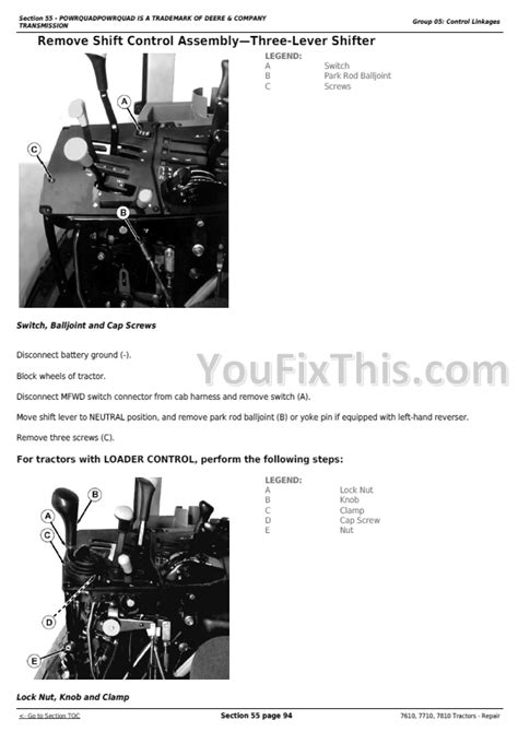 John deere 7810 service manual steering. - Onan emerald genset 6500 kw manual.