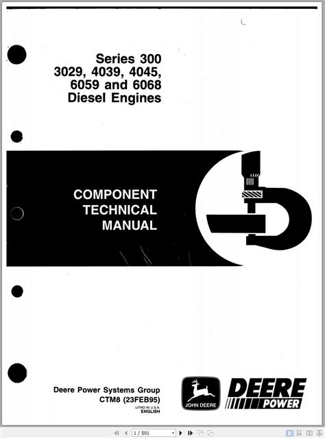 John deere engine series 300 3029 499999 4039 4045 6059 6068 oem service manual. - Guide to 35mm photography free e book.