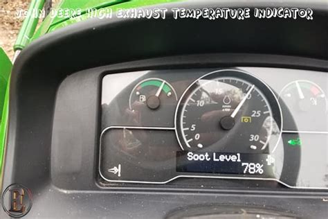 John deere exhaust temp light. 2015 825i overheating. We recently acquired a 2015 825i and noticed that it appears to be overheating based on the LED display. There's no other indication of it overheating, in fact it runs fine in this condition. It's important to note the fan does work and turns on periodically, coolant is topped off, and radiator fins appear clean. 