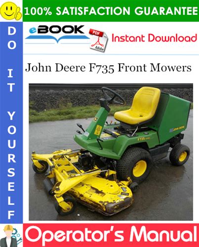 John deere f735 lawn mower service manual. - Guida all'implementazione del framework cobit 5.