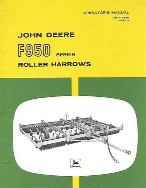 John deere f950 roller harrows oem parts manual. - Jeep compass manual de reparacion descargar.