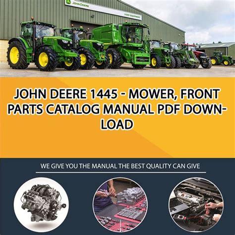 John deere front deck mower 1445 manual. - Viking owners manual for 6000 series.