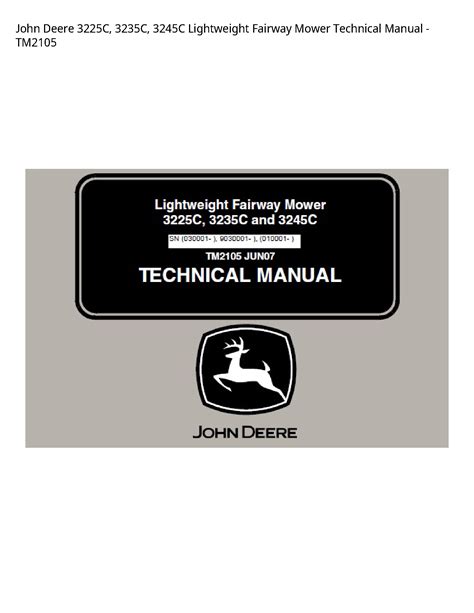 John deere golf equipment 3225c operator manual. - 2005 2006 honda foreman service manual.