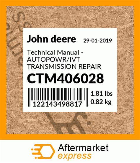 John deere ivt transmission repair manual. - Badania nieniszczące w budownictwie w aspekcie obrad ii sympozjum.