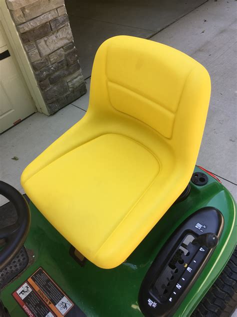 Product Description. New replacement John Deere Riding Mower seat. S