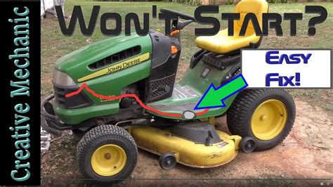 How to Troubleshoot and Bypass Bad MIU12537 Starter Solenoid Relay Switch on John Deere S240 X300 X310 X350 X370 X380 X394 series Lawn Mowers, and ATVs and o....
