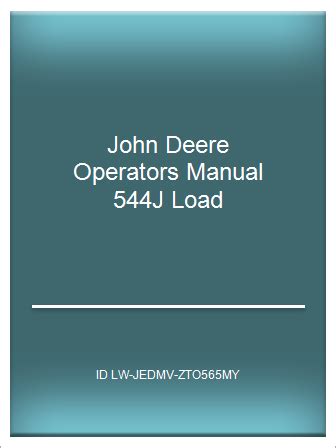 John deere operators manual 544j load. - Zur zulässigkeit von vorhalten aus schriftstücken in der hauptverhandlung des strafverfahrens.