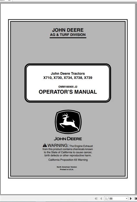 John deere owners manual omm 138147. - Manual de servicio del fluke 196.