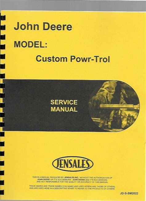 John deere power trol custom for 520 620 720 820 oem service manual. - Top notch 2 workbook resuelto unit 1.