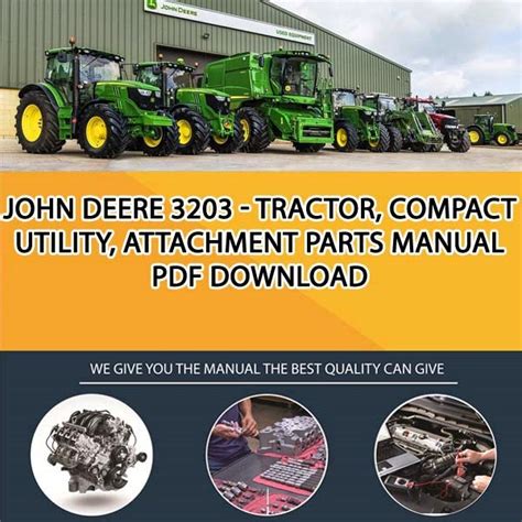 John deere repair manuals 3203 compact tractor. - Philips golite blu energy light manual.