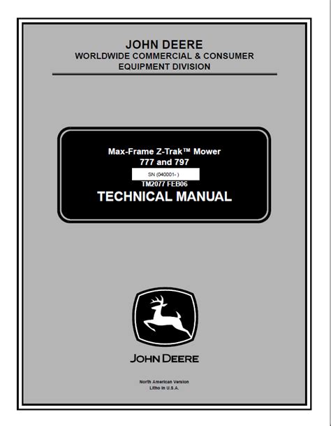John deere repair manuals 777 z trak. - Toyota inonova d4d 2kd engine repair manual.
