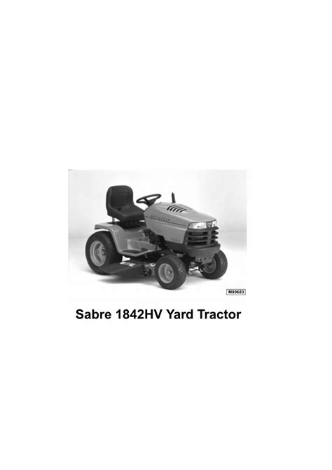 John deere sabre 1842gv 1842hv lawn mower service repair technical manual tm 1740. - Mazda mpv 2015 23t owners manual.