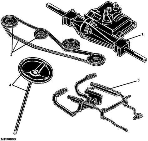 John deere stx38 mower deck belt diagram. Best Answer. Copy. Changing a JD STX38 transmission drive belt. Today I undertook removing my almost failed transmission drive belt on a JOHN DEERe STX38. In order to do so (it had come off both ... 