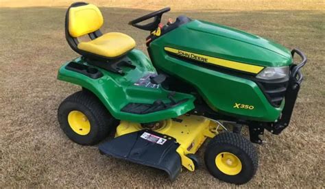 6. Sep 9, 2016 / John Deere X350. #5. Scott S said: I'm getting very close to purchasing the X350 with the Mulch Control kit which will bring the total to just under $3400. I pretty much narrowed it down to this model vs. the S240, but there is about a $900 difference (excluding the mulch kit). Either tractor would work for my mowing situation .... 