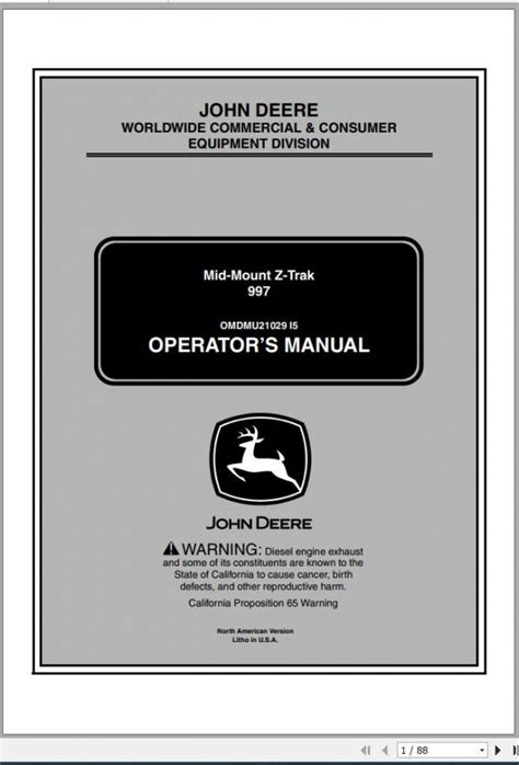 John deere z trak 997 operators manual. - Crystal reports 12 technical reference guide.