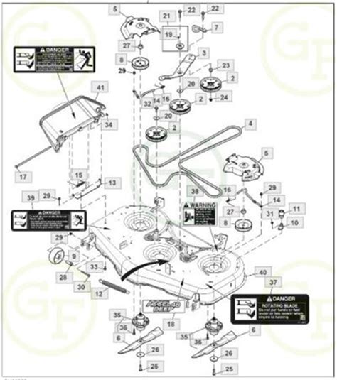 John deere z355e deck belt diagram. GX259287 A.1. Z355E ZTrakTM Mower Deck (W/ 48 inch TD Deck) 2016 Model (Serial No. 1GXZ355B++G010001-050000) 49 States 2016 Model (Serial No. 1GXZ355C++G010001-050000) California 2016 Model (Serial No. 1GXZ355D++G010001-050000) Canada Z355E ZTrakTM Mower Deck (W/ 48 inch A Deck) 2017 Model (Serial No. 1GXZ355B++H050001-080000) 49 States 2017 ... 