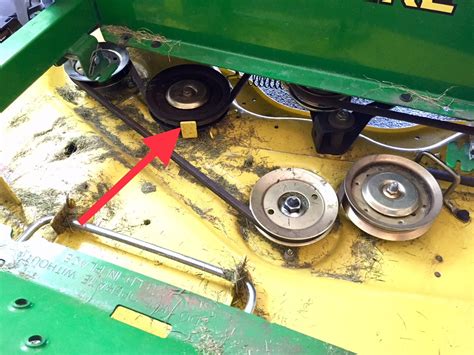 1 rotary replacement pulley for John Deere Zero Turn Mowers. Fits Z425 and Z445 with 48'' and 54'' decks. Diagram shown in photos. 1 rotary replacement pulley for John Deere Zero Turn Mowers. Fits Z425 and Z445 with 48'' and 54'' decks. ... John Deere Zero Turn Mower Deck Idler... Roll over image to zoom in. John Deere Zero Turn Mower Deck …. 
